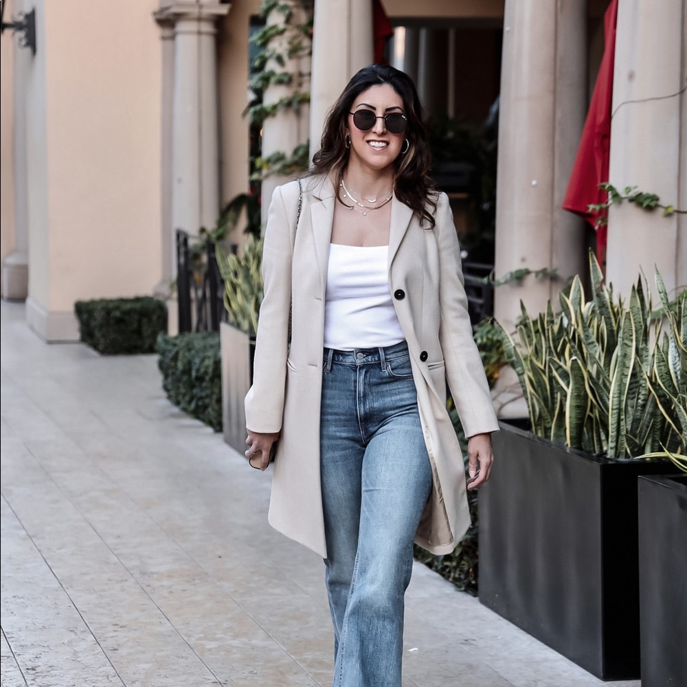 Mulberry wool coat